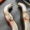 2-into-1 Elsinore Mid Length Exhaust With ProFlo Headers - Stainless Steel. Fits Touring 2017up - SP Concepts Exhaust
