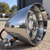 Bullet Led Headlight Chrome