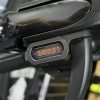 Under Perch Turn Signals - Black Harley Softail 00-14  Harley Dyna 97-17  Harley Sportster 96 - 03