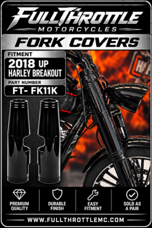 Black fork cover kit